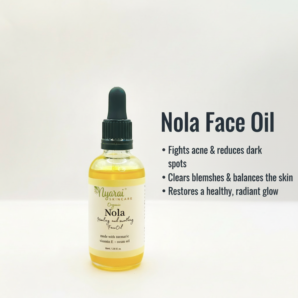 Nola Face Oil bottle with dropper