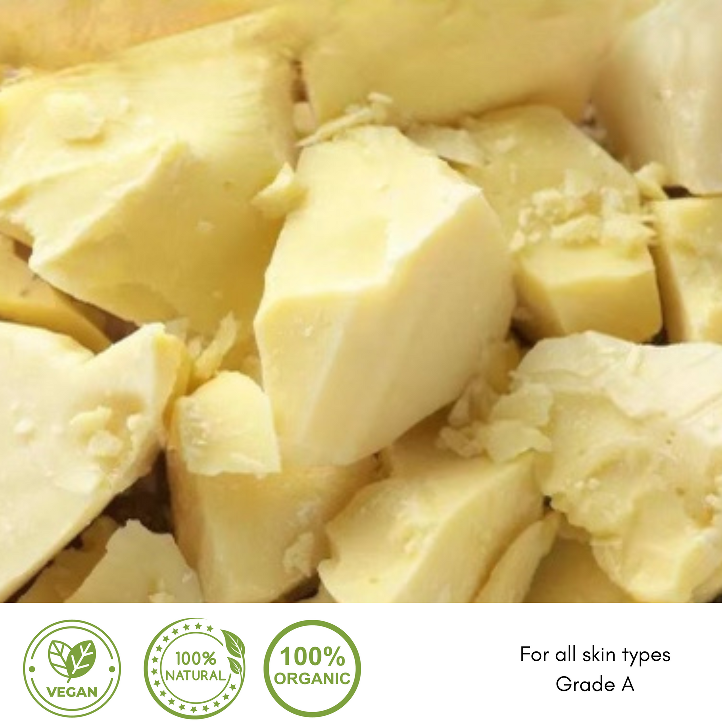 Raw shea butter