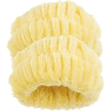 Face washing wristbands - absorbent spa accessories to keep arms dry during cleansing