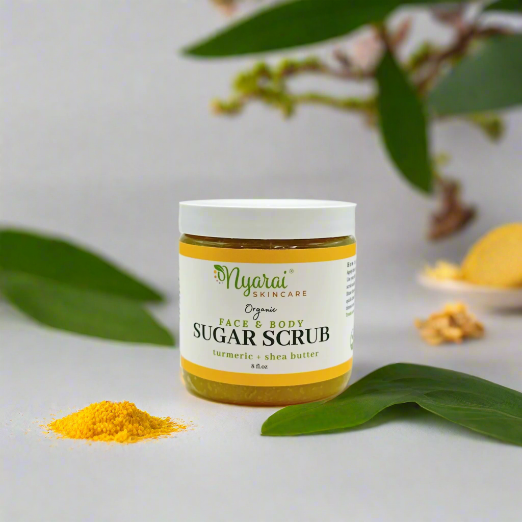 Golden Glow Turmeric Scrub Jar
