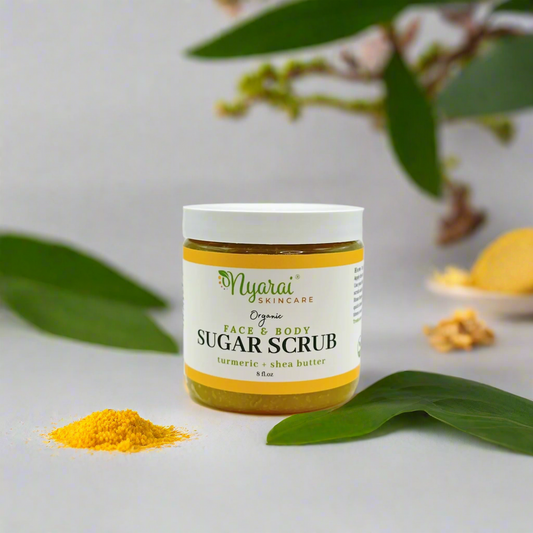Golden Glow Turmeric Scrub Jar