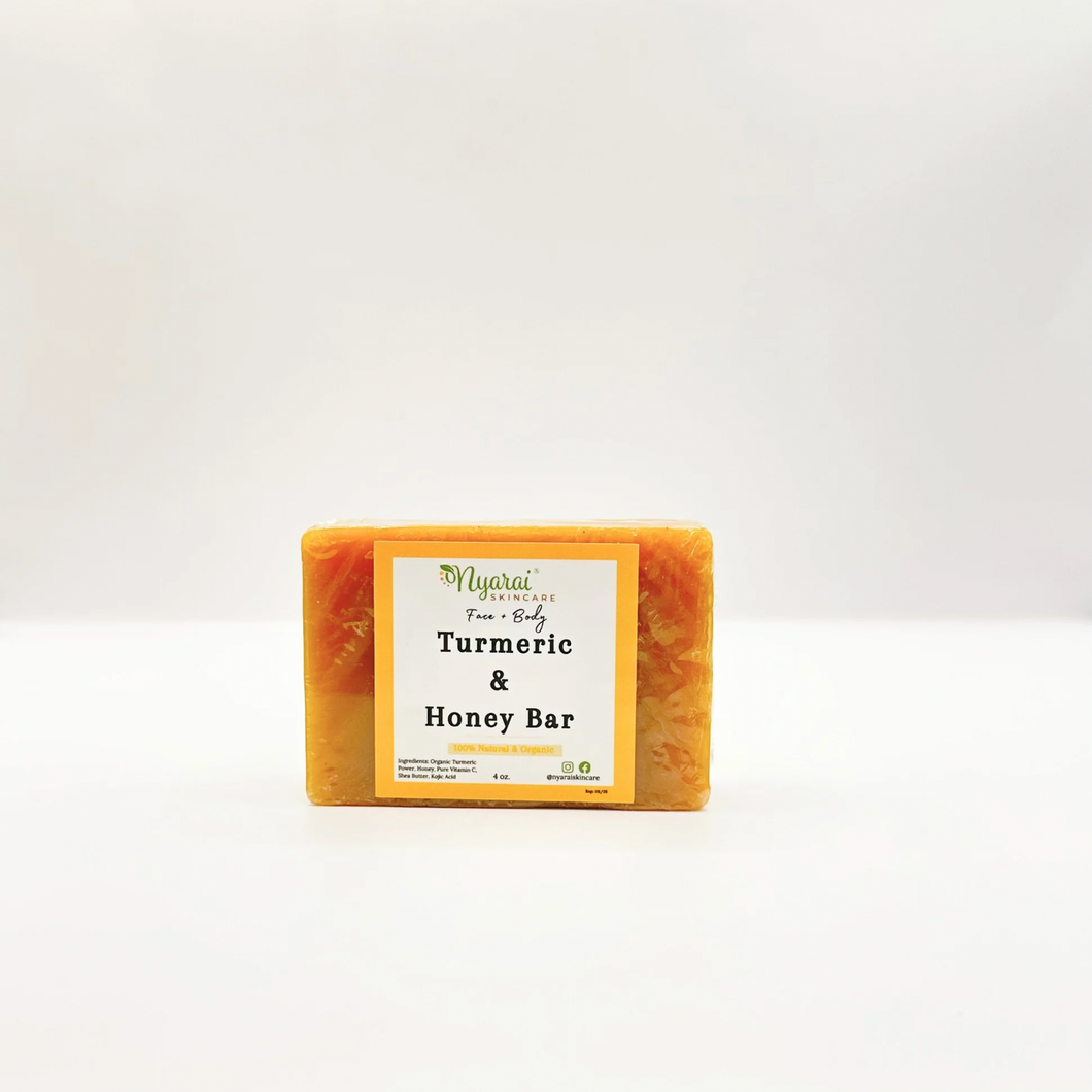 Turmeric Brightening Soap (with Vitamin C and Honey)