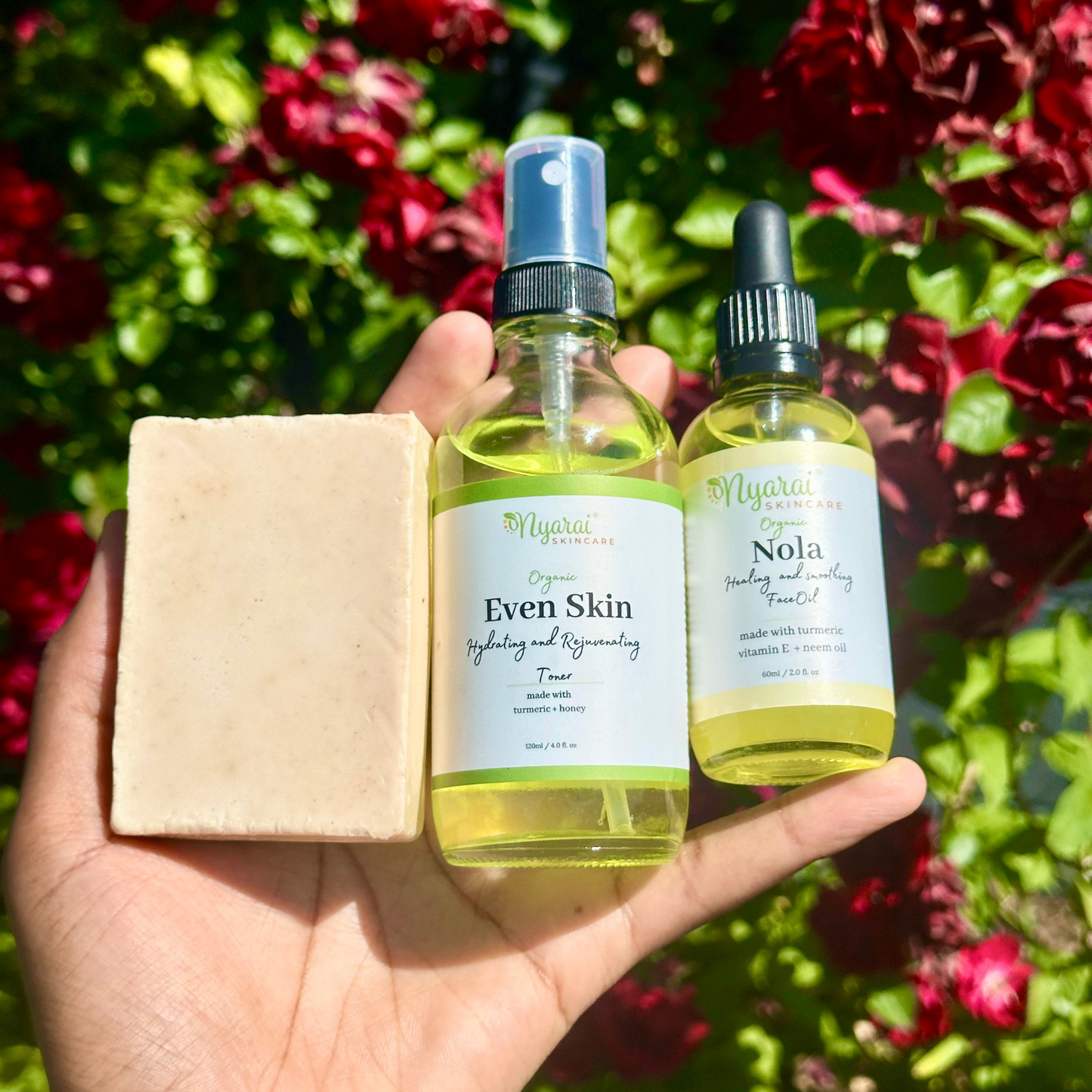Complete Quick Glow skincare bundle - multiple products for rapid skin brightening