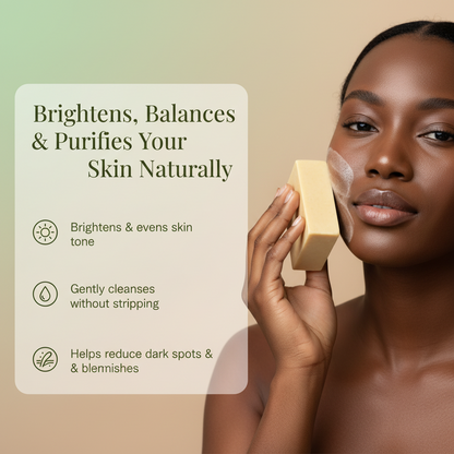 Organic Turmeric Brightening Soap