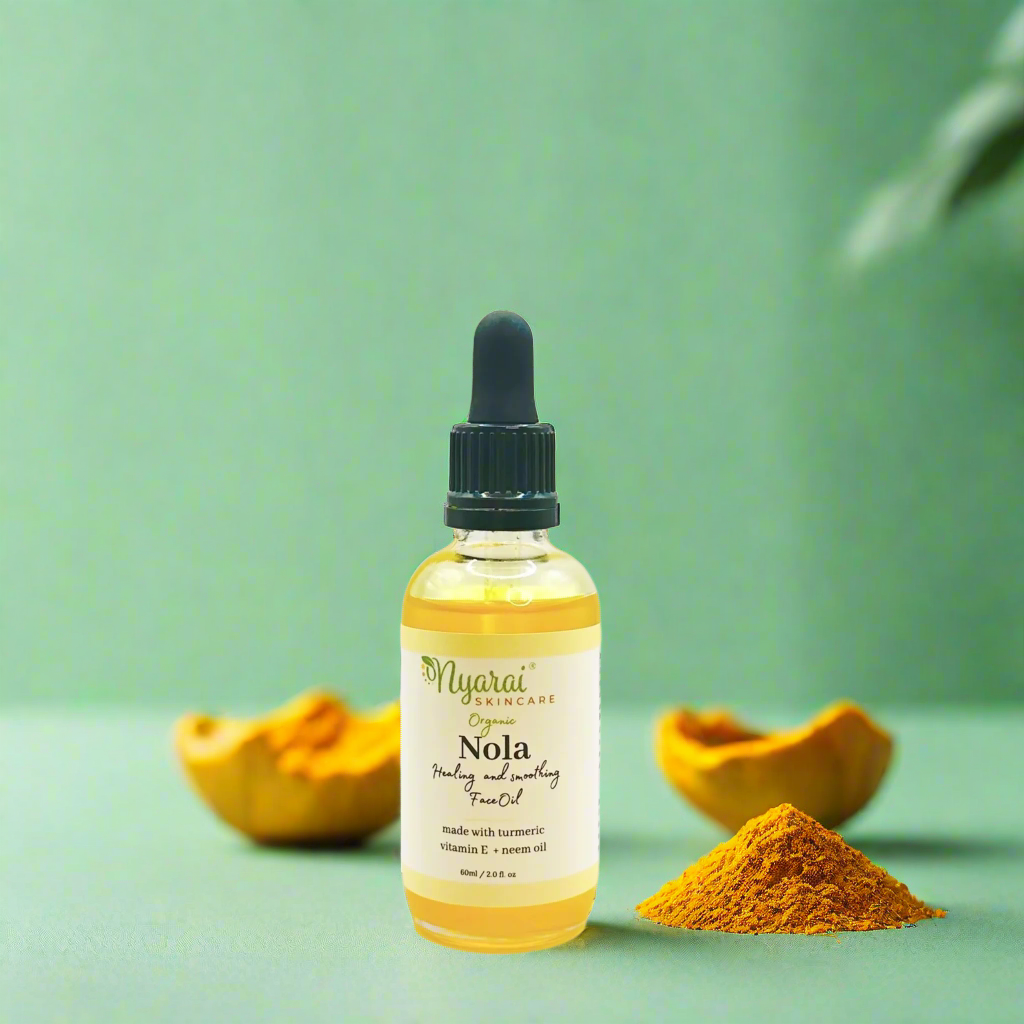 Organic Nola Face Oil dropper bottle