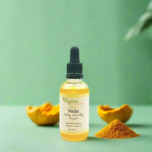 Organic Nola Face Oil dropper bottle