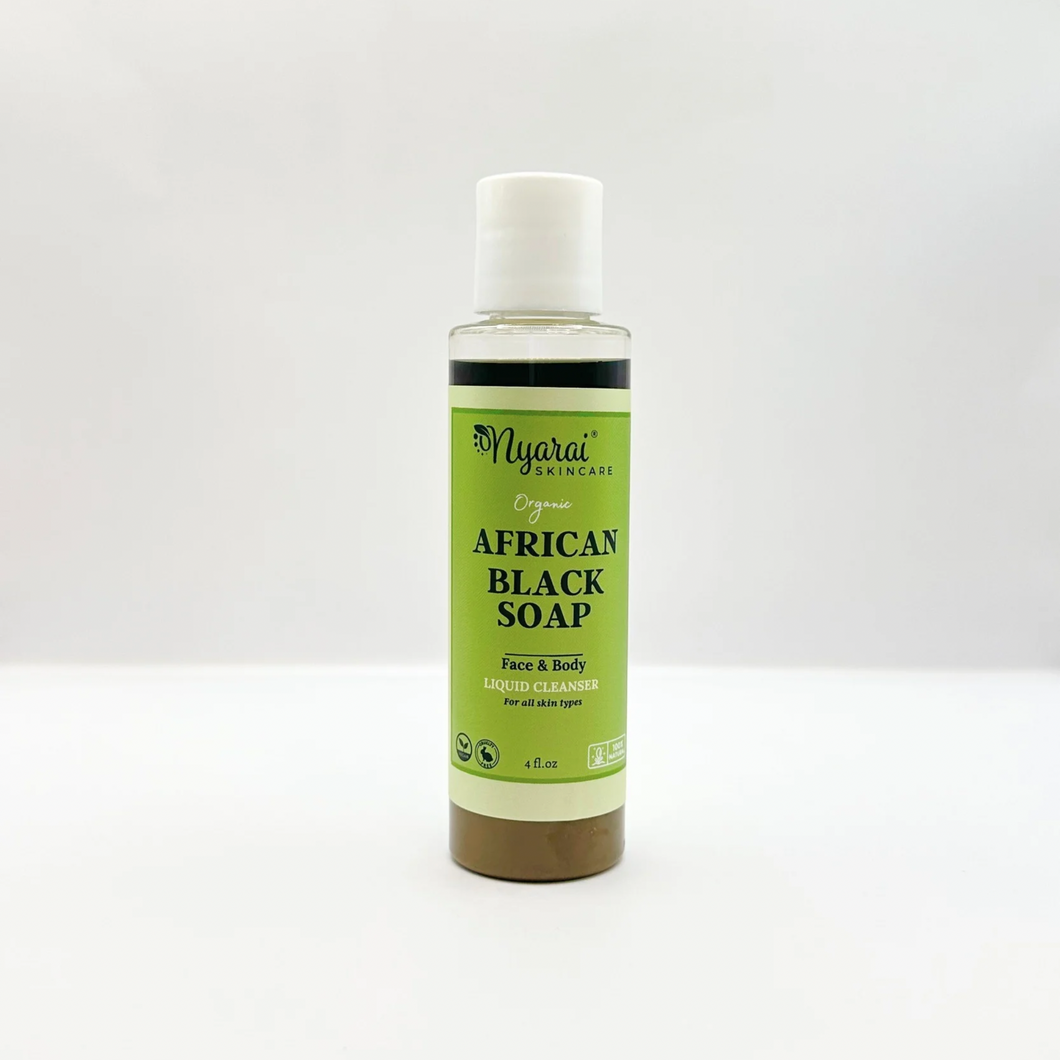 Organic Liquid African Black Soap