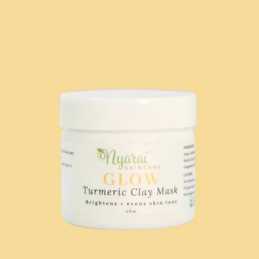 Even Skin Glow Mask jar - natural brightening face mask packaging
