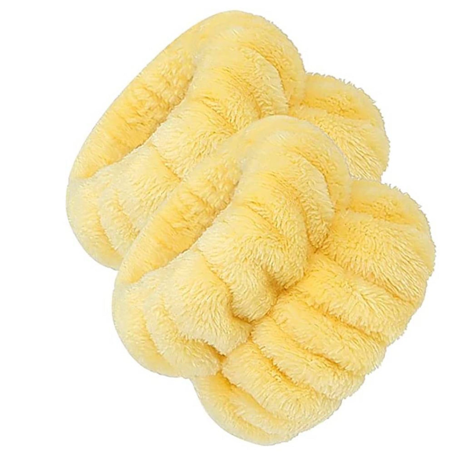 Skincare wristbands pair - soft terry cloth bands for mess-free face washing routine
