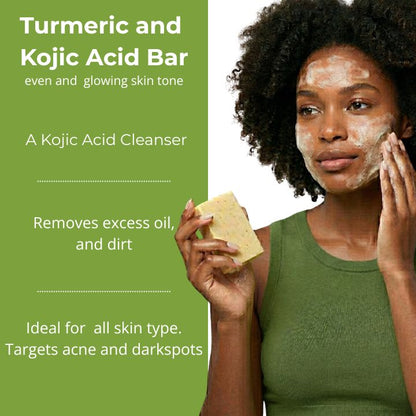 Turmeric and Kojic Acid Brightening Soap