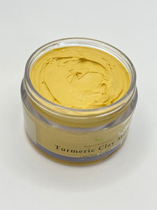 Turmeric Clay Mask with Aloe Vera and Vitamin C