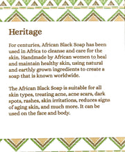 Load image into Gallery viewer, Organic African Black Soap
